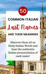 Cool Italian Last Names You’ll Love (Top 12 Picks!)