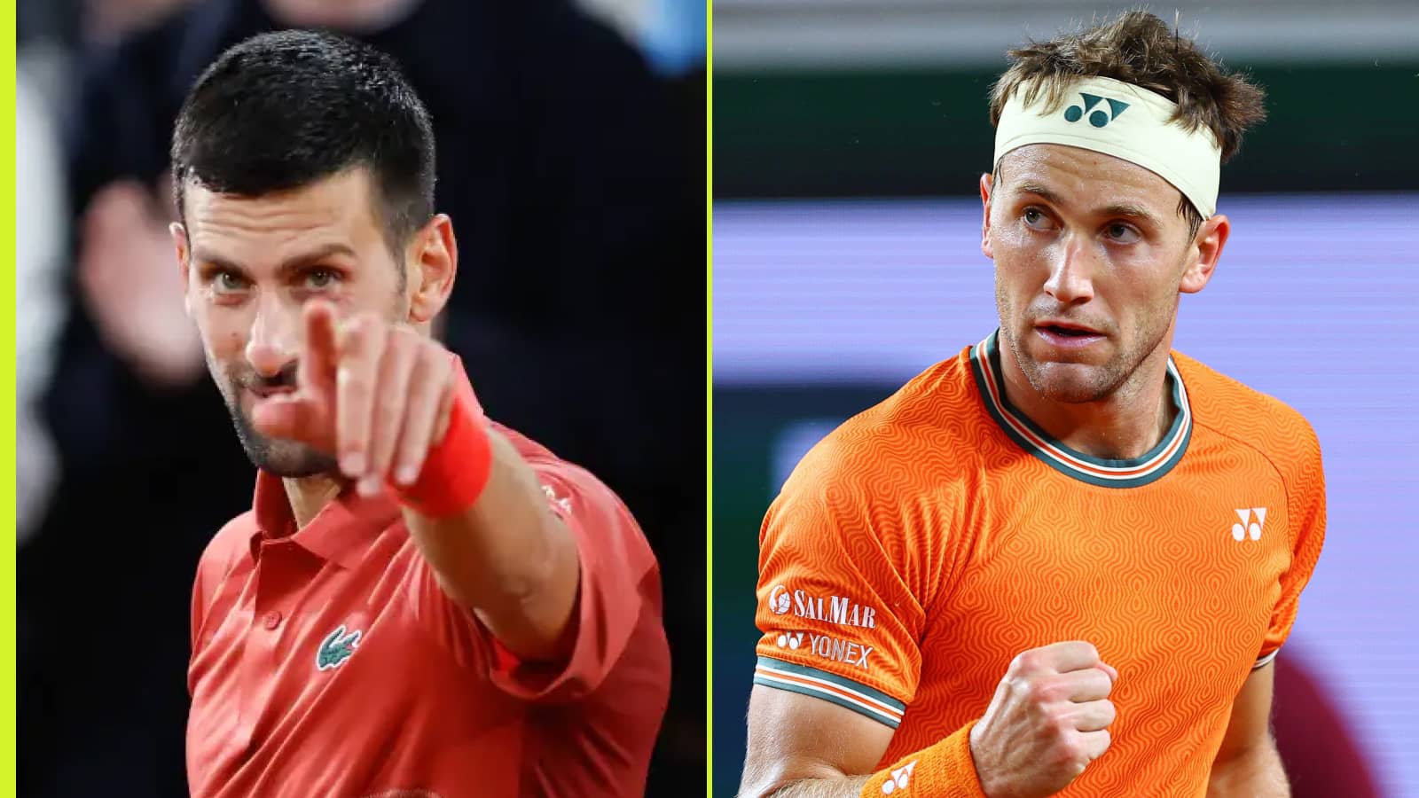 Djokovic vs Ruud: Head-to-Head Stats, Wins & Rivalry History