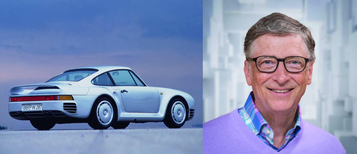 Bill Gates Driving His Porsche 959 – Billionaire's Dream Car
