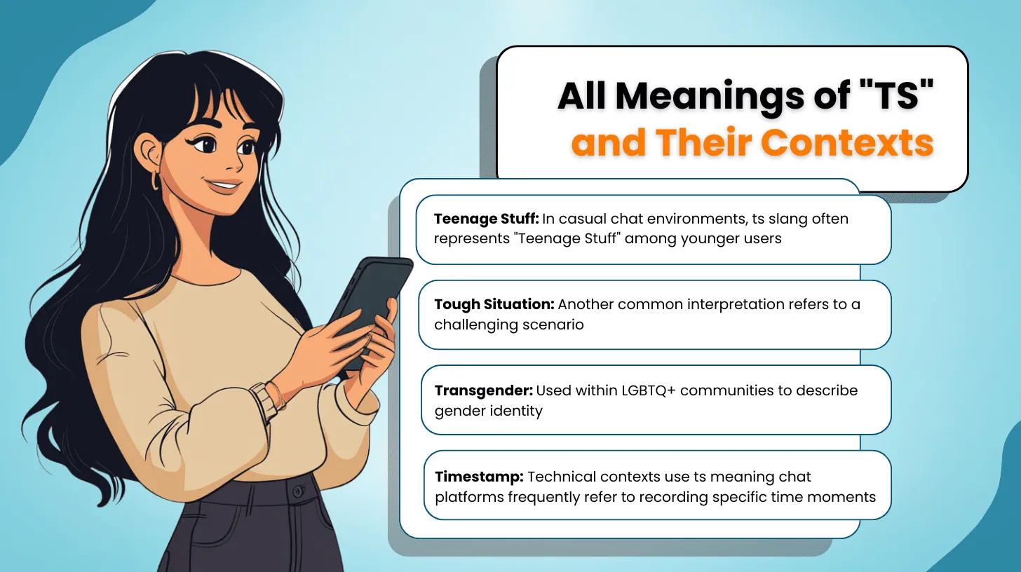 What Does TS Mean Texting? Meaning, Examples & How to Use