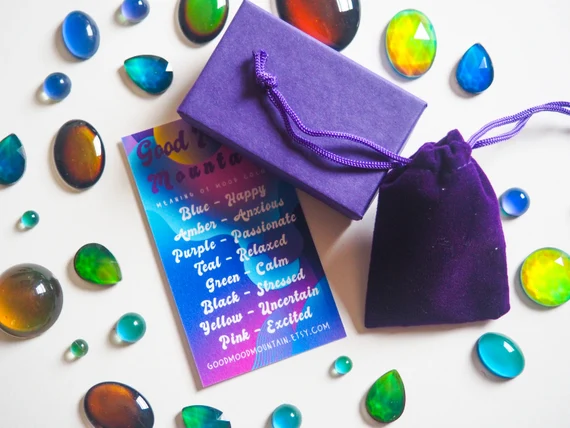 What Does the Color Purple Mean on a Mood Necklace? Find