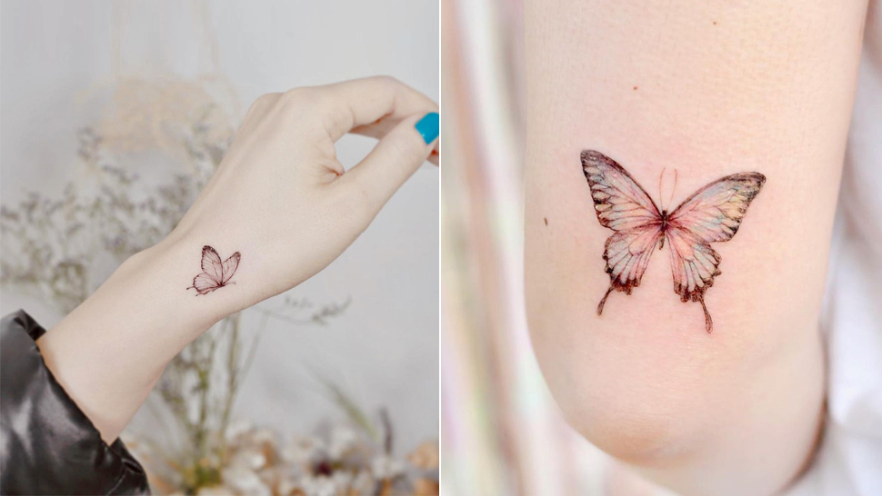 What Does a Butterfly Tattoo Mean? Butterfly Tattoo Designs