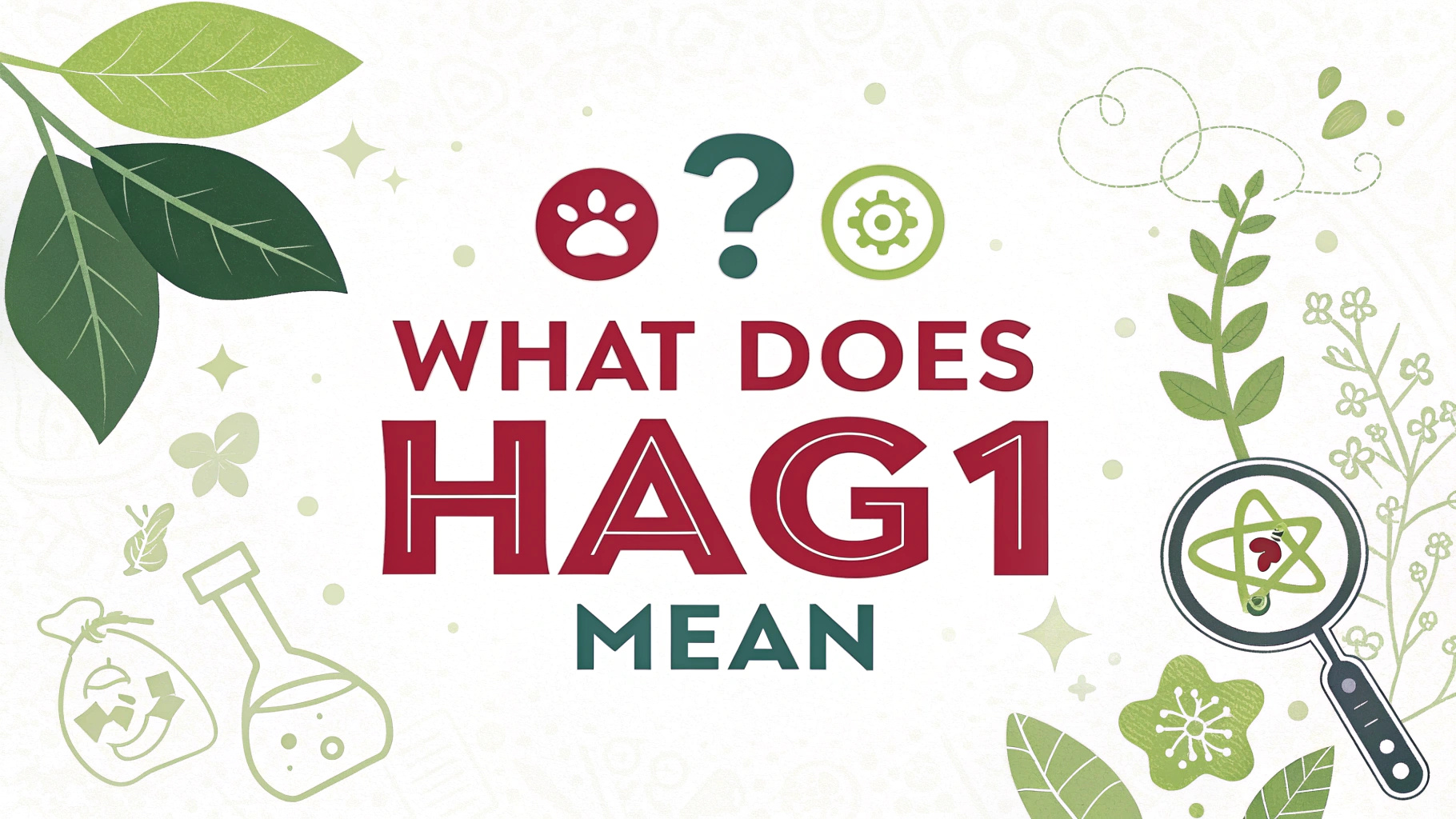 What Does HAG1 Mean