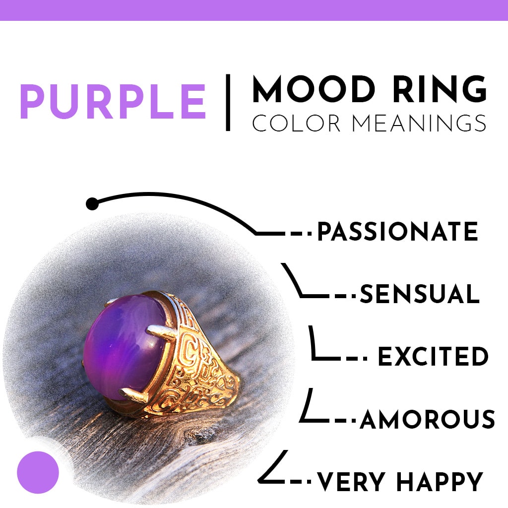 What Does Purple Mean on a Mood Necklace