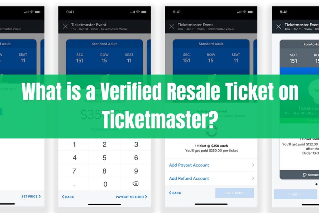 What Does Verified Resale Ticket Mean