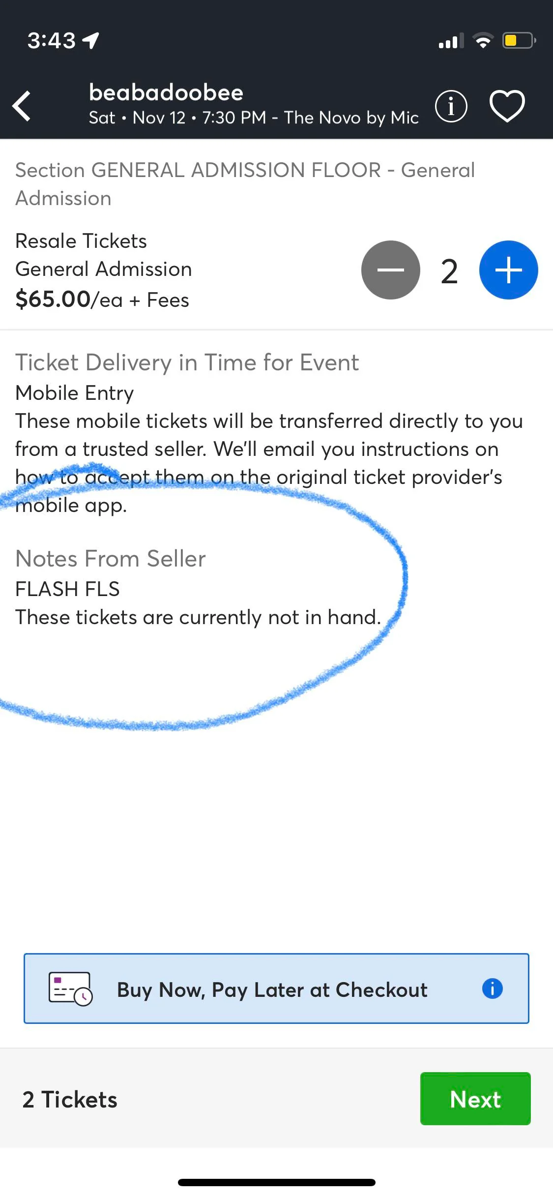 What Does Verified Resale Ticket Mean