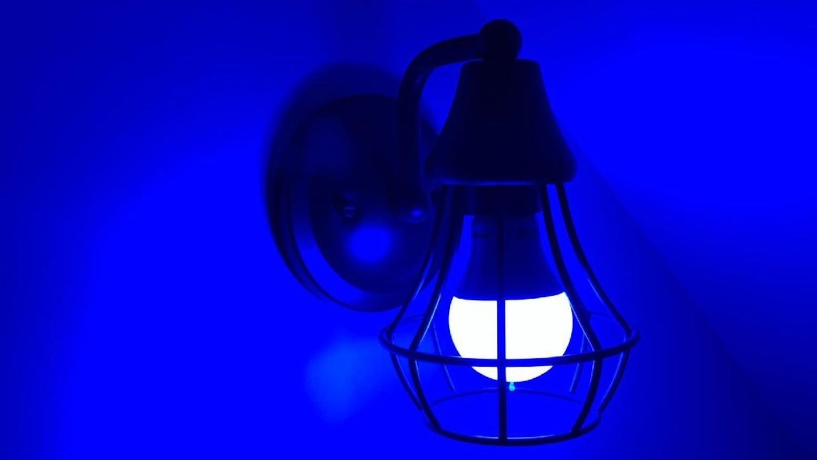 What Does a Blue Porch Light Mean