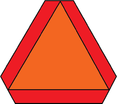 What Does a Slow Moving Vehicle Emblem Look Like