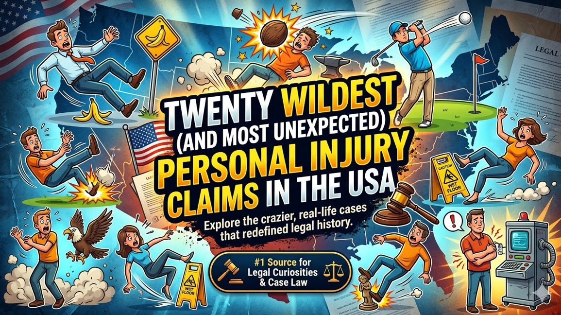 Twenty Wildest (and Most Unexpected) Personal Injury Claims in the USA