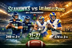 Los Angeles Rams vs Seahawks Match Player Stats Today 2026