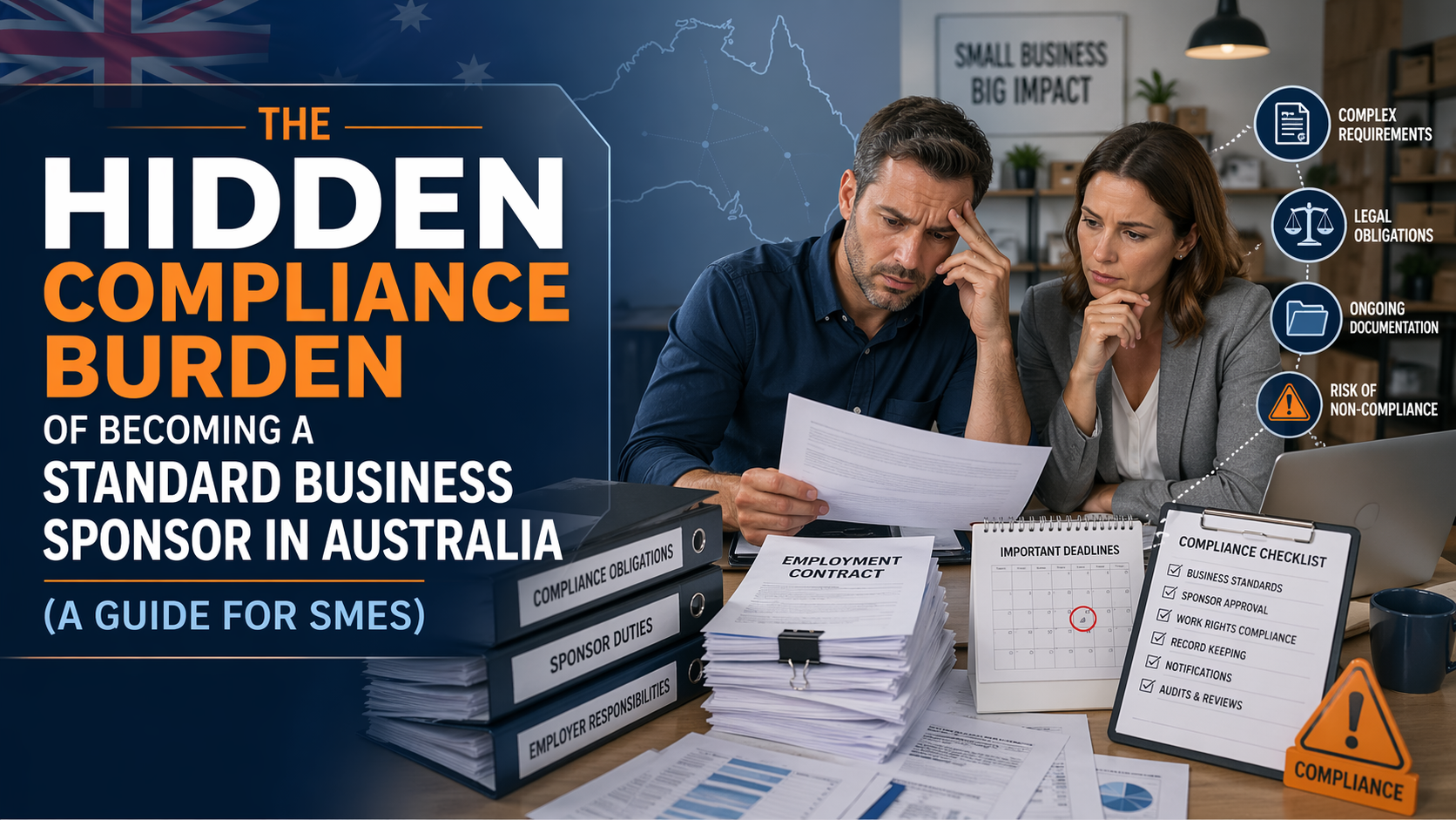 The Hidden Compliance Burden of Becoming a Standard Business Sponsor in Australia (A Guide for SMEs)