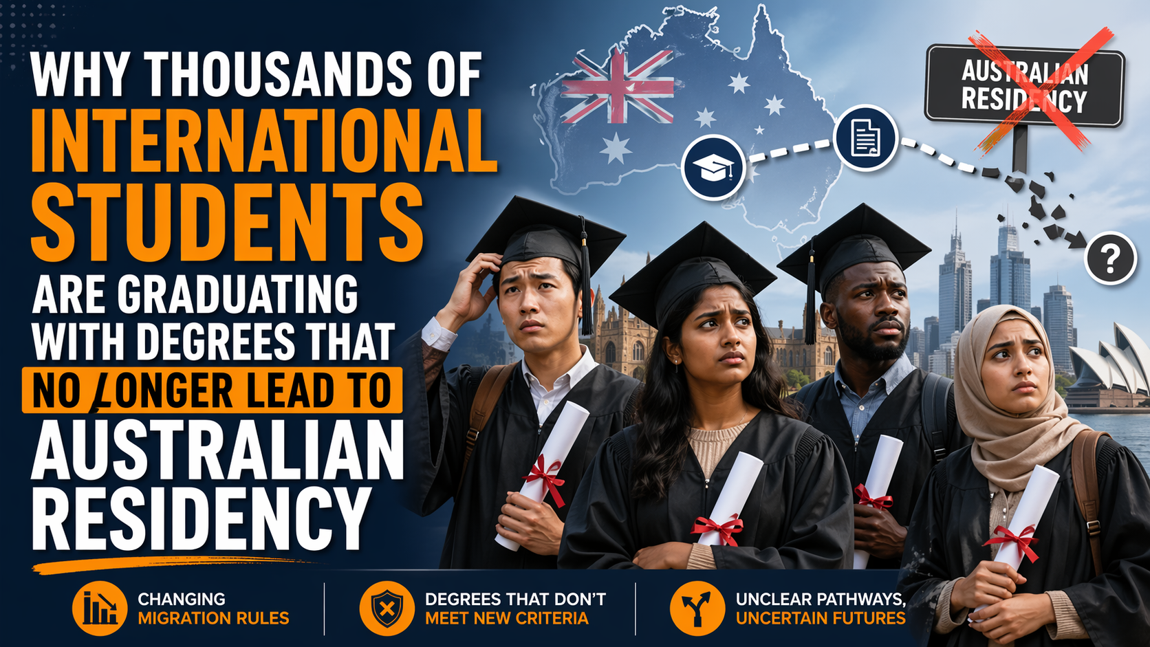Why Thousands of International Students Are Graduating With Degrees That No Longer Lead to Australian Residency