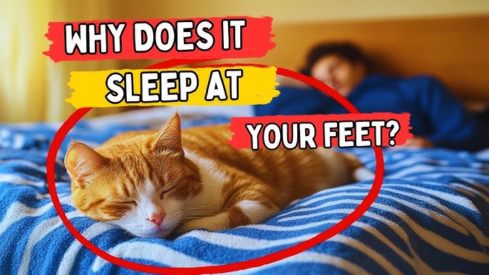 Why Does My Cat Sleep at My Feet? Is It Normal? 2026