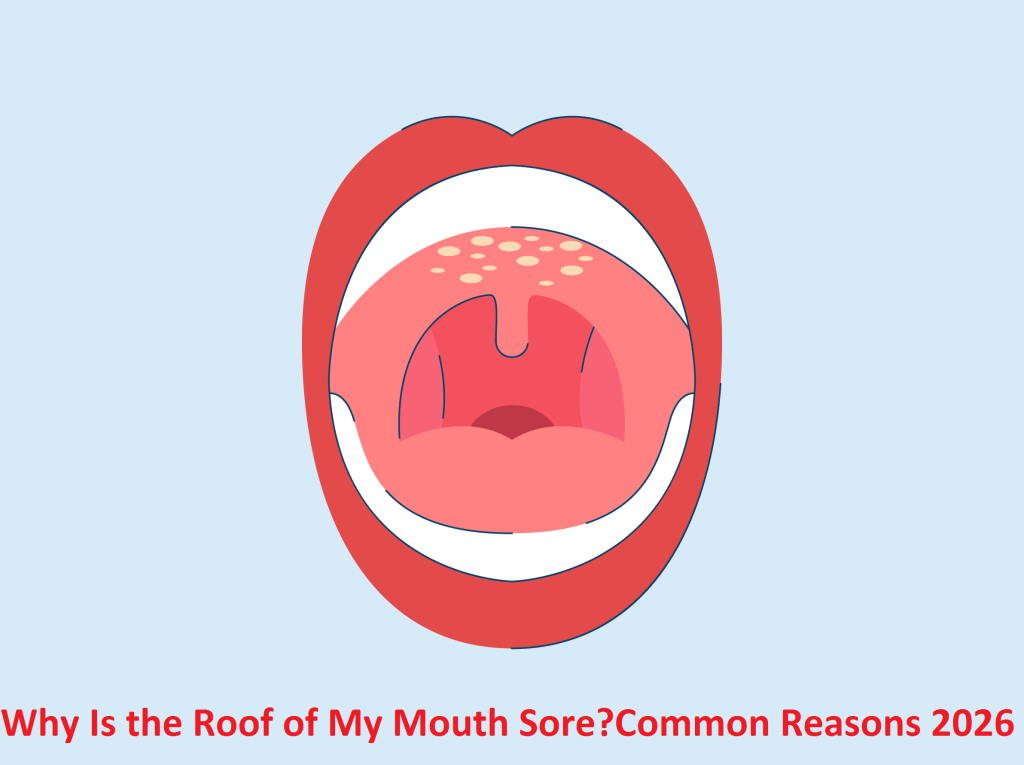 Why Is the Roof of My Mouth Sore? Common Reasons 2026